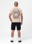 Koszulka męska T-Shirt Pitbull West Coast Guardian Angel beżowa