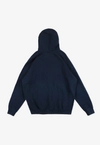 Bluza męska streetwear z kapturem Prosto Big Log granatowa