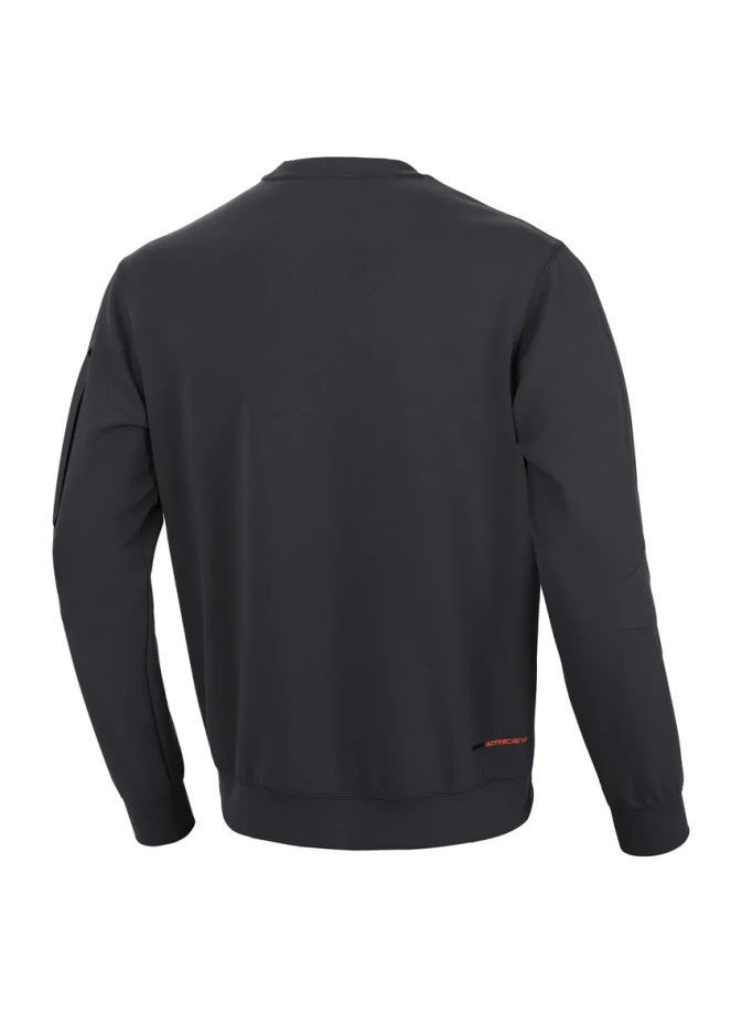 Bluza męska Pitbull Pit Bull Explorer crewneck ciemno szara