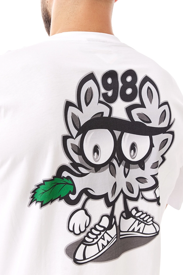 Koszulka męska t-shirt Mass Dnm Mr. Nice Guy biała