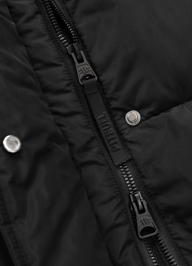 Długi bezrękawnik damski kamizelka Pit Bull Ashley czarna