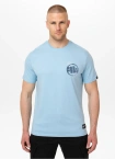 Koszulka męska T-Shirt Pit Bull Pitbull SD Stamp jasno niebieska