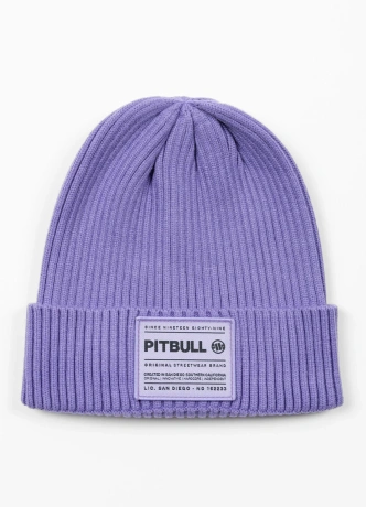 Czapka zimowa Pit Bull Beanie Dock fioletowa