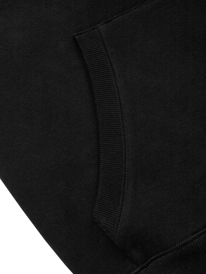 Bluza męska z kapturem Pitbull Pit Bull Hilltop 24 hooded czarna
