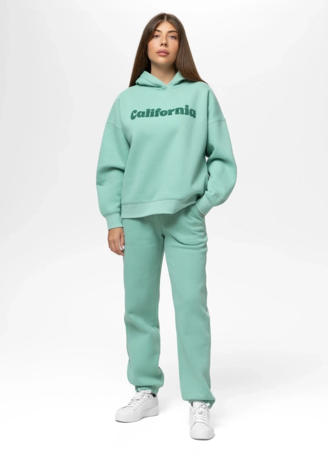 Komplet dresowy damski Pit Bull Tulla miętowy