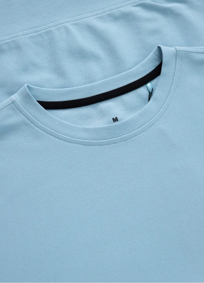 Koszulka Longsleeve męska Pitbull Pique Rockey niebieska