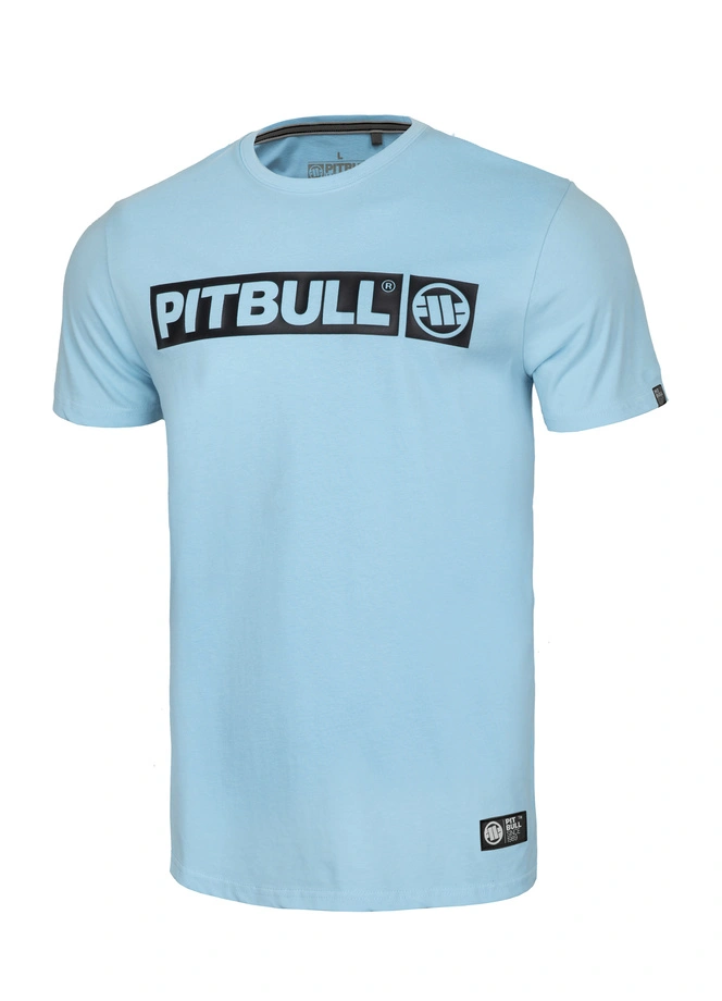 Koszulka męska T-Shirt Pitbull Hilltop jasno niebieska