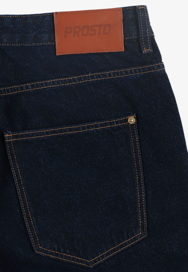 Spodnie męskie Jeans Slim Prosto Pulse granatowe