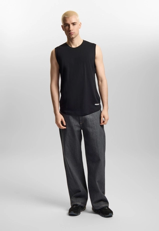 Koszulka męska Tank Top Prosto Logotype czarna