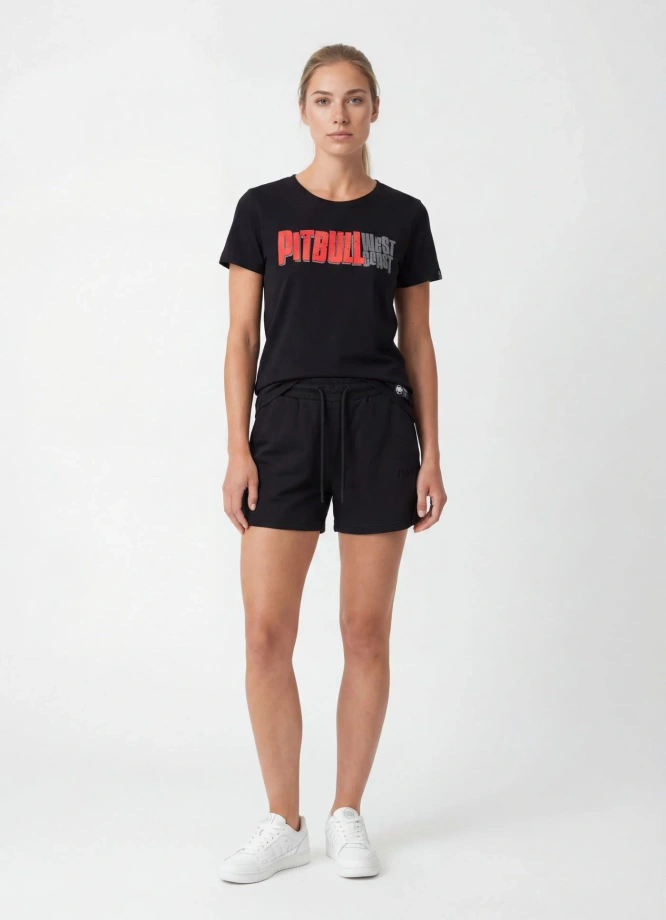 Koszulka t-shirt damska Pit Bull Rebel Born czarna