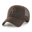 Czapka z daszkiem 47 Brand New York Yankees Branson MVP Mesh brązowa