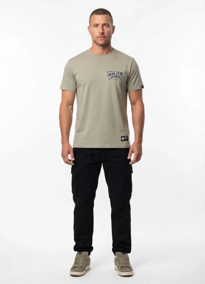 Koszulka męska T-Shirt Pitbull Troublemaker grey harbour