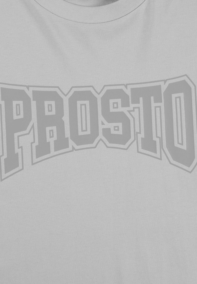 Koszulka męska t-shirt Prosto Collage szara