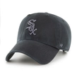 Czapka z daszkiem 47 Brand Chicago White Sox Clean Up czarna
