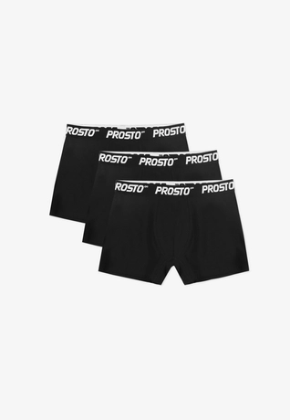 Bokserki męskie Prosto zestaw 3pack czarne