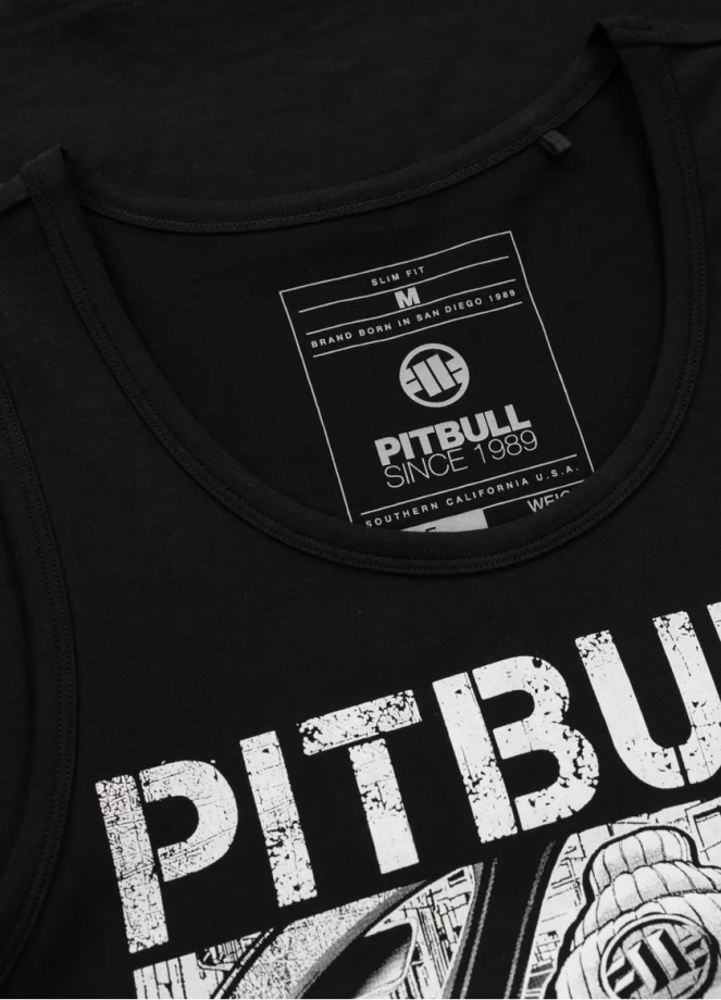 Koszulka męska tank top Pit Bull Pitbull Drive 25 czarny