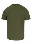 Koszulka męska T-Shirt Pitbull Small Logo oliwkowa zielona