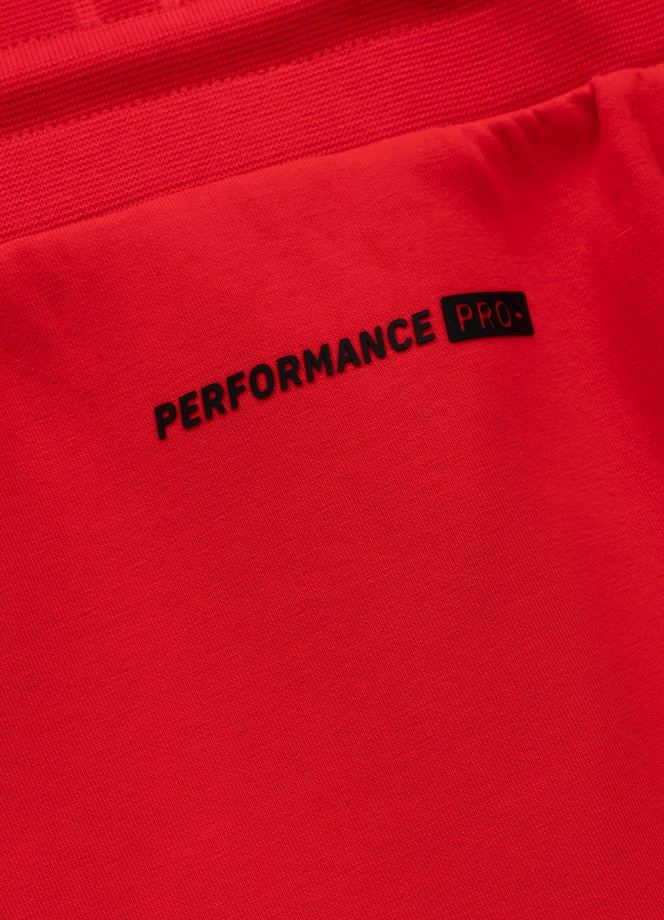 Spodenki szorty dresowe męskie Pitbull Dogwood czerwone