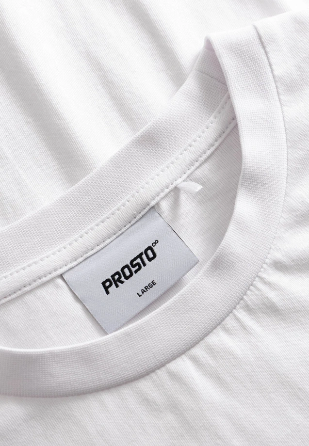 Koszulka męska t-shirt Prosto Root biało/czarna