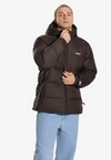 Kurtka zimowa męska Prosto Puffer 404 ciemno brązowa