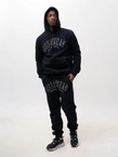 Komplet dresowy męski Jigga Wear Trap Logo czarny