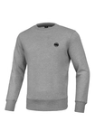 Bluza meska Pitbull Pit Bull Small Logo crewneck ciemnyszary