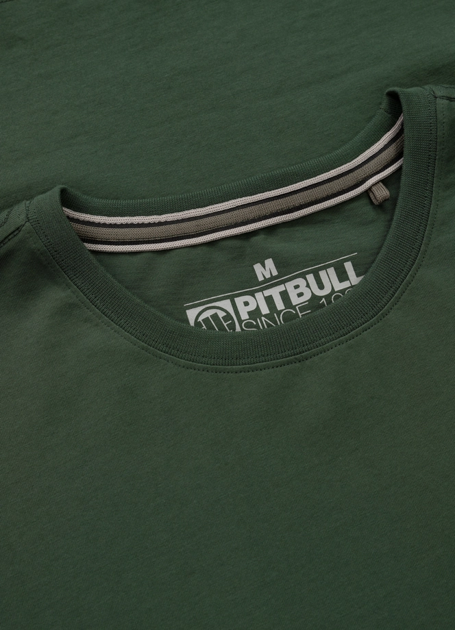 Koszulka męska T-Shirt Pit Bull Pitbull Small Logo 25 zielona
