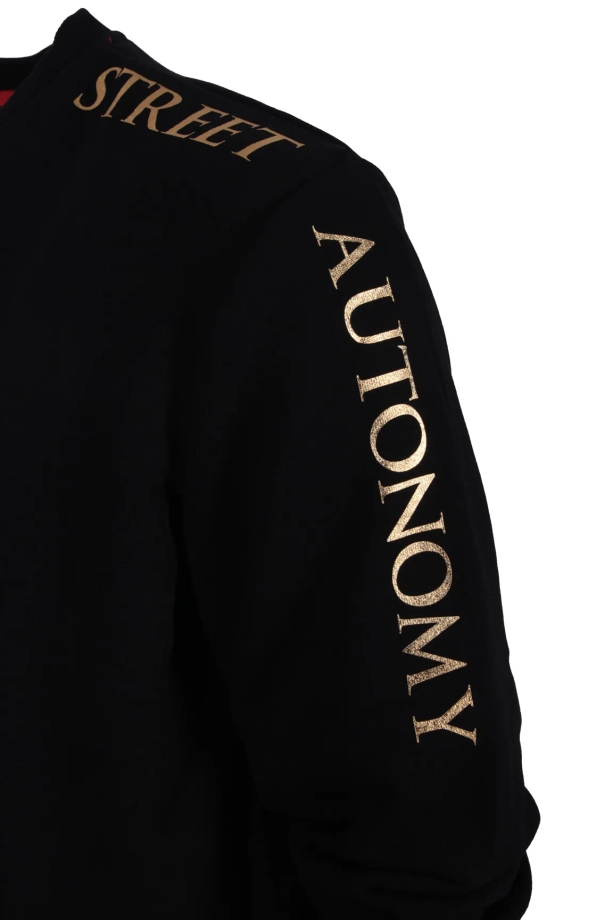 Bluza męska Street Autonomy SA16 czarna/złota