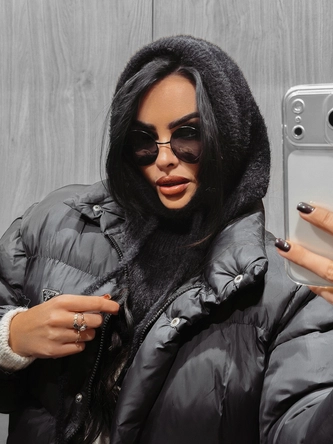 Balaclava Kaptur Olavoga Sabina czarna