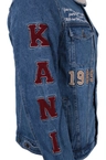 Kurtka przejściowa unisex Karl Kani KK Patched Denim Jacket niebieska