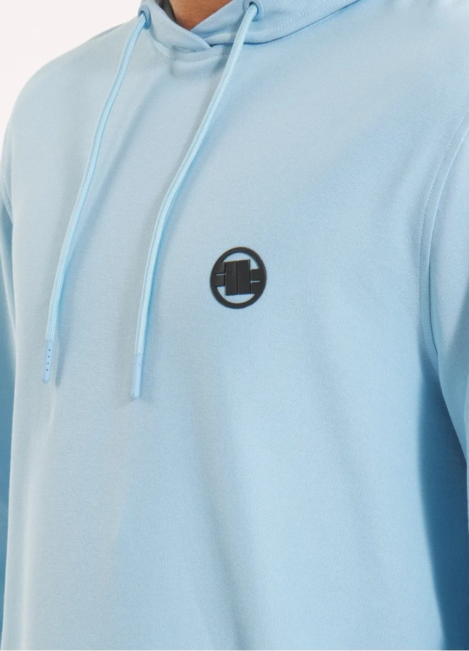 Bluza męska Pitbull Pit Bull Pique Rockey hooded niebieska