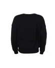 Bluza damska klasyczna Prosto Klasyk Dina crewneck czarna