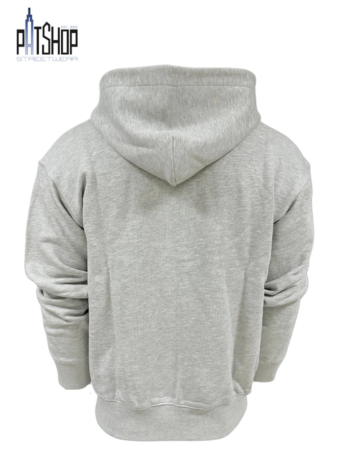 Bluza męska rozpinana z kapturem Prosto Axel szara