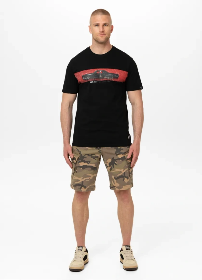 Koszulka męska T-Shirt Pitbull Devil's Deville czarna