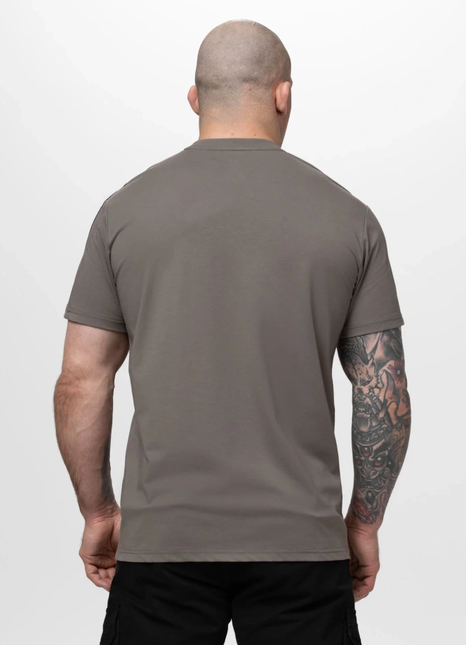 Koszulka męska T-Shirt Pitbull Tape Nugget taupe