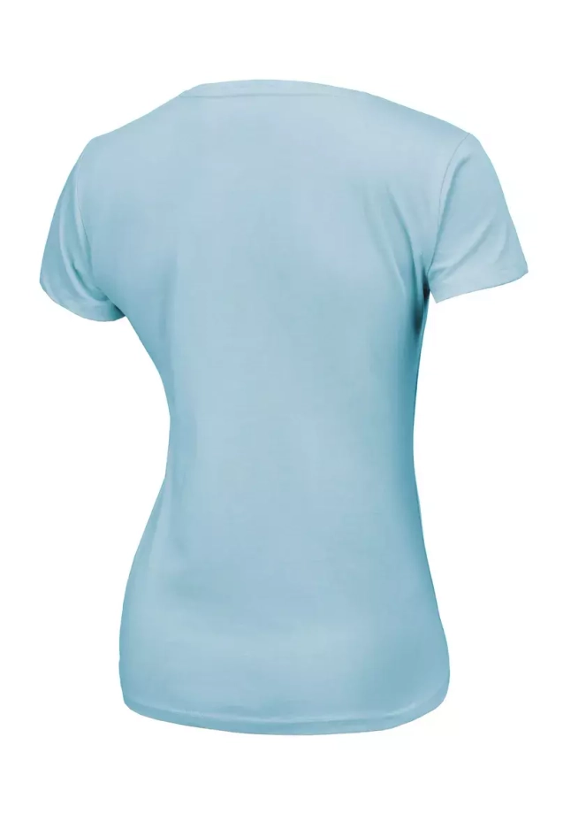 Koszulka t-shirt damski Pitbull Pit Bull Grafitti jasny niebieski