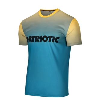 Koszulka męska T-shirt Patriotic F-Shadow niebiesko/żółta