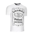 Koszulka męska T-shirt Ganja Mafia Heavy Smokers biały