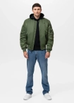 Kurtka męska przejściowa bomberka Pit Bull MA 1 Verano 25 oliwkowa