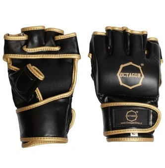 Rękawice MMA Octagon Gold Edition 1.0 black