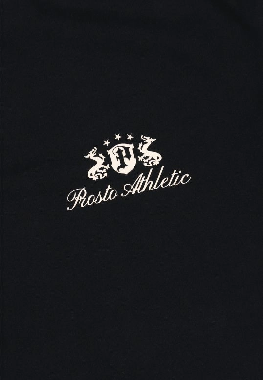 Koszulka męska t-shirt oversize Prosto Pray czarna