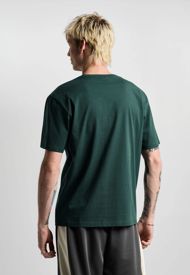 Koszulka męska t-shirt Prosto Pneumatic zielona