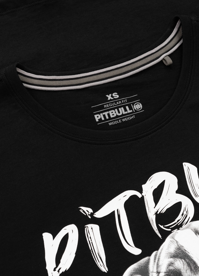 Koszulka t-shirt damska Pit Bull Pitbull Puppy 2 czarna