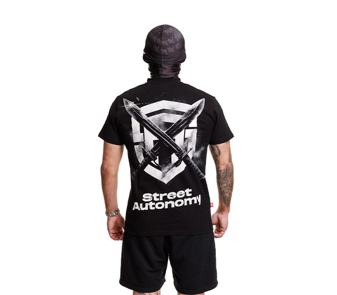 Koszulka męska t-shirt Street Autonomy Force czarna