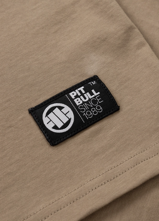 Koszulka męska T-Shirt Pit Bull Pitbull Eighty Nine Dog 25 beżowa