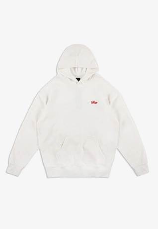 Bluza męska z kapturem oversize Prosto Essence kremowa