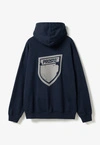 Bluza męska z kapturem Prosto Splash Shield granatowa