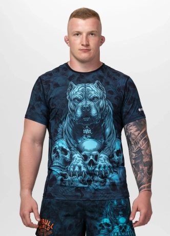 Koszulka męska sportowa Pit Bull Guardian Angel czarna