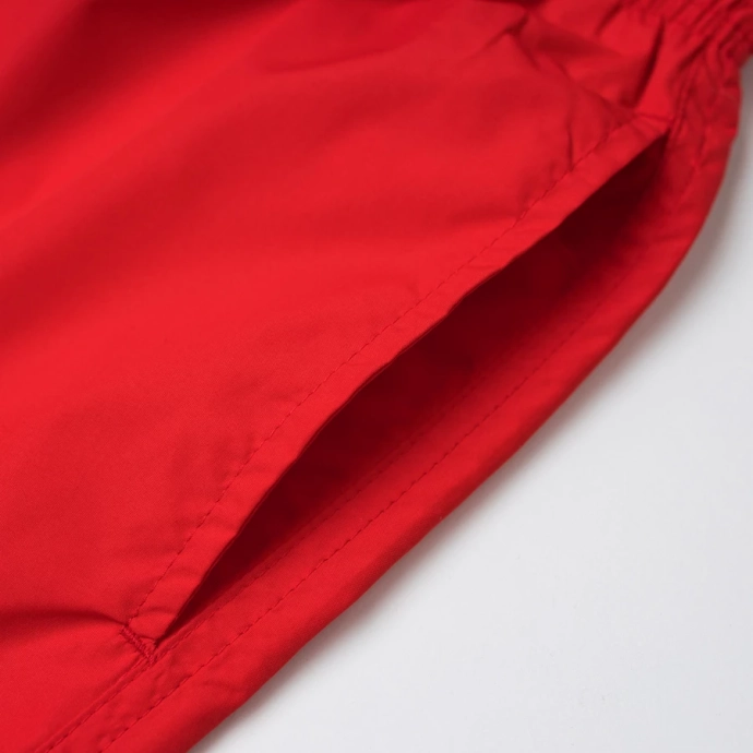 Spodenki męskie kąpielowe Chada Proceder Kastet Logo czerwone