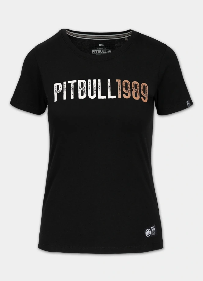 Koszulka t-shirt damska Pit Bull Beach Girl czarna